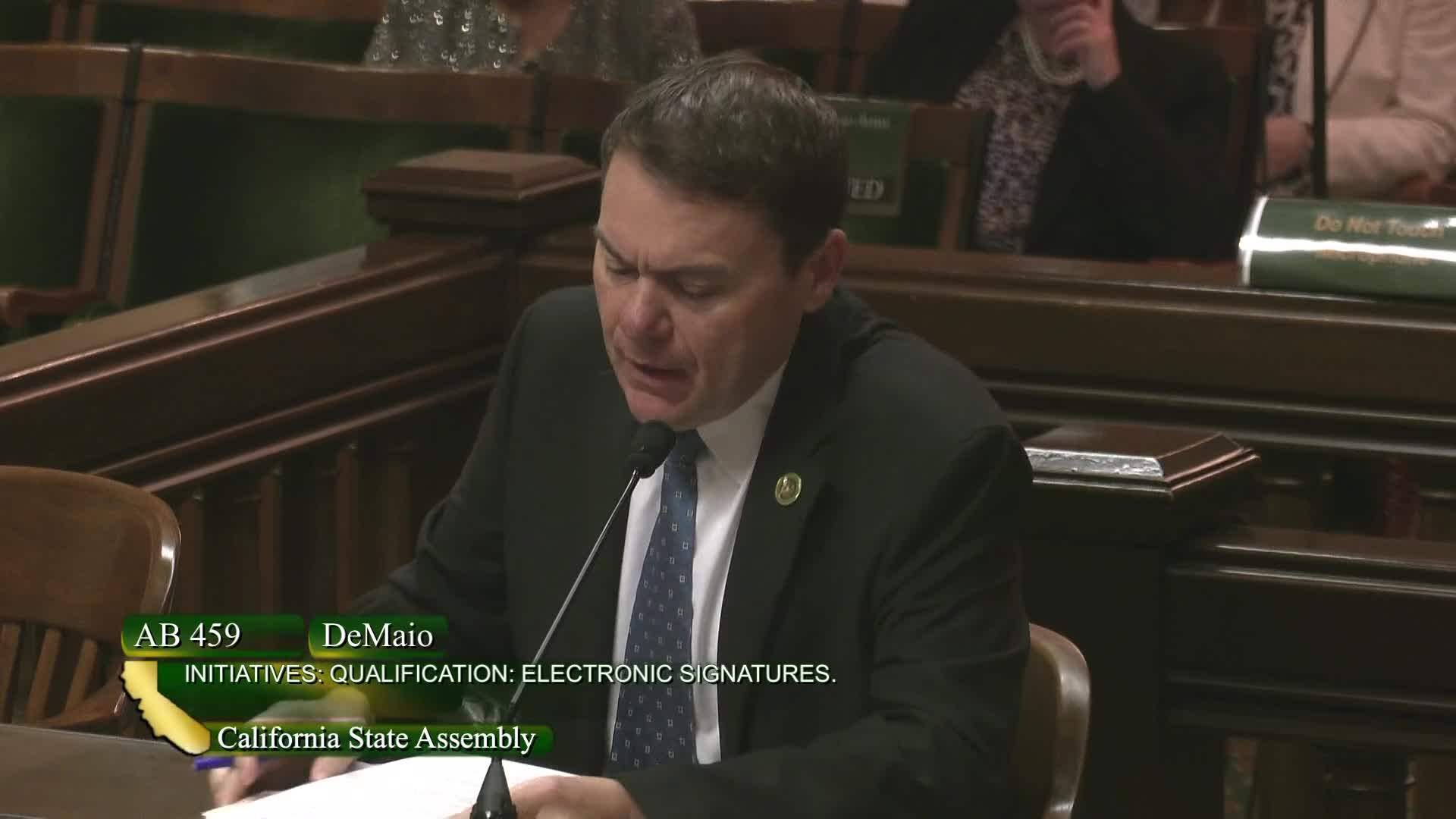 Assemblymember DeMello proposes electronic signature process for California initiatives