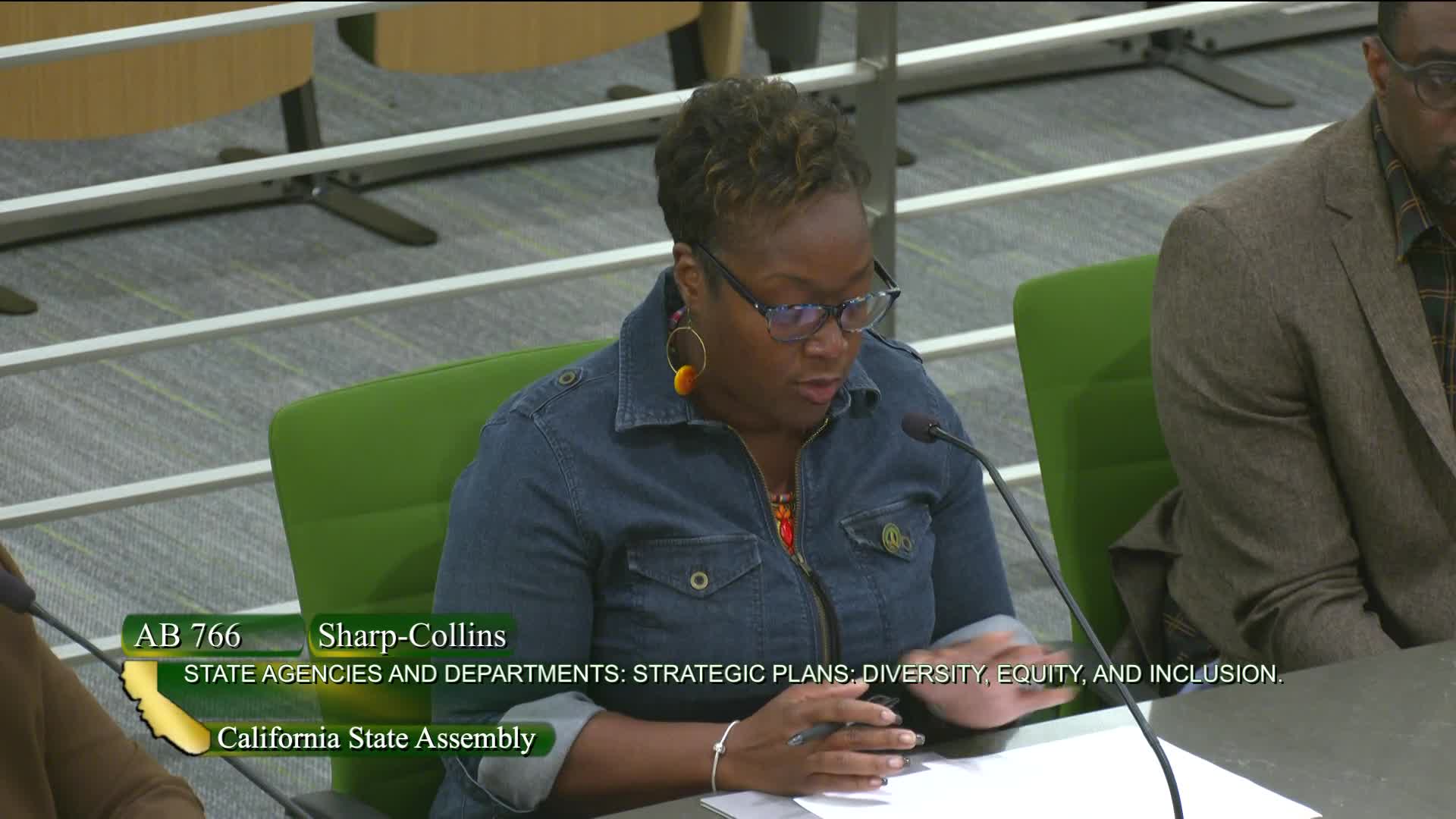 Assembly committee votes on AB 766 promoting inclusion and equity in California