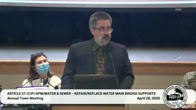 Gibb Chase advocates for bridge repairs at Juniper Development meeting