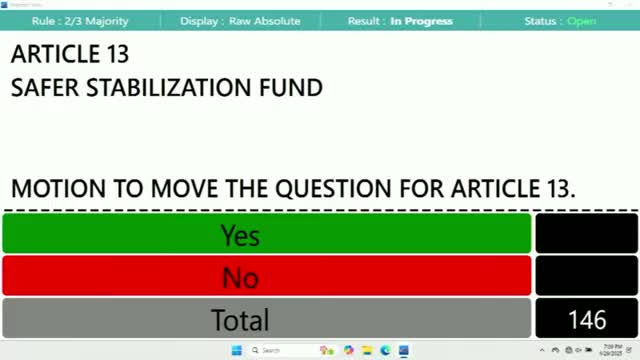 Town Meeting approves $470,000 for Town Hall HVAC replacement after debate on building’s future