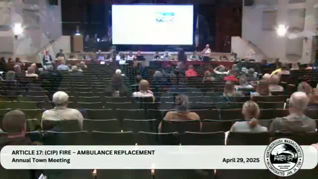 Town approves $550,000 for new ambulance funding and passes over PPE request