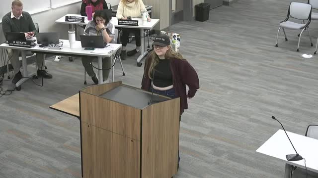 Student Ella advocates for technical education at high schools over Career Center
