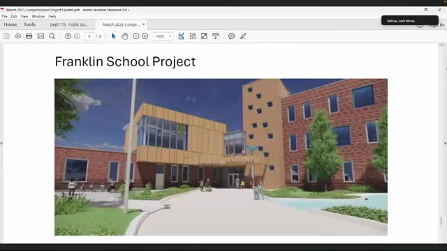 Franklin School Project Construction Set to Begin September 2023