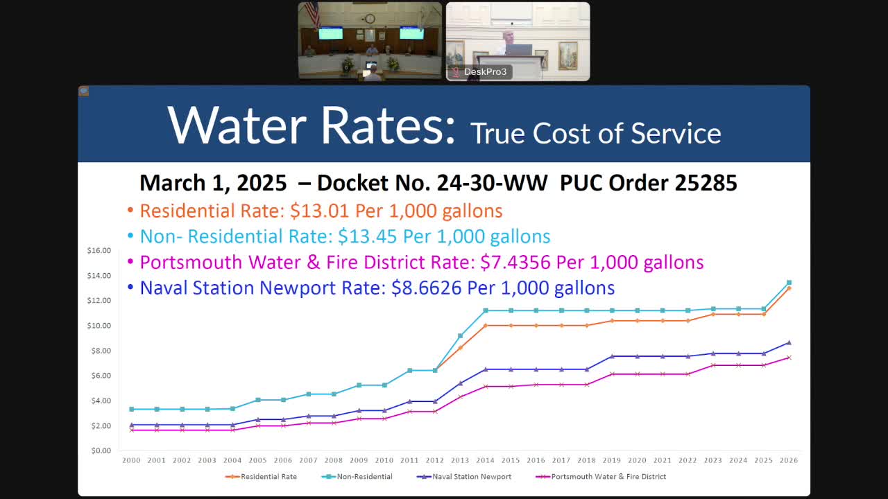 Newport aims to secure funding for critical dam and water infrastructure projects