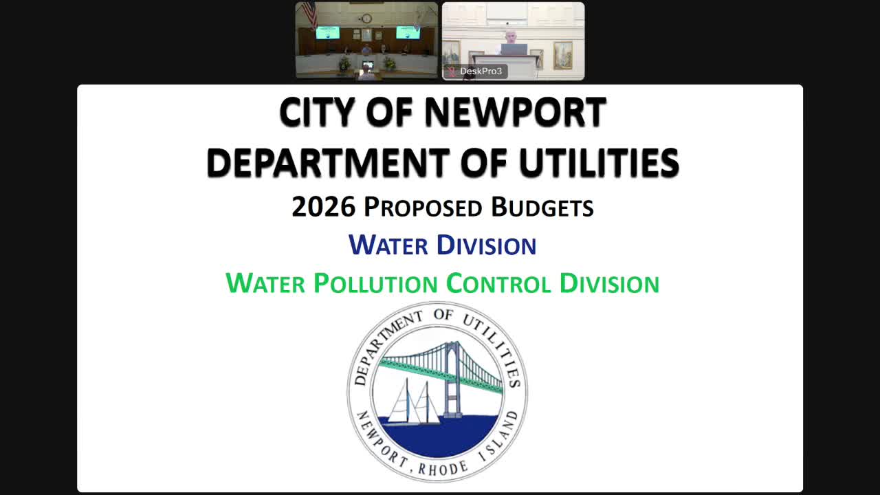 Newport Department of Utilities unveils plan for proactive water management and public transparency