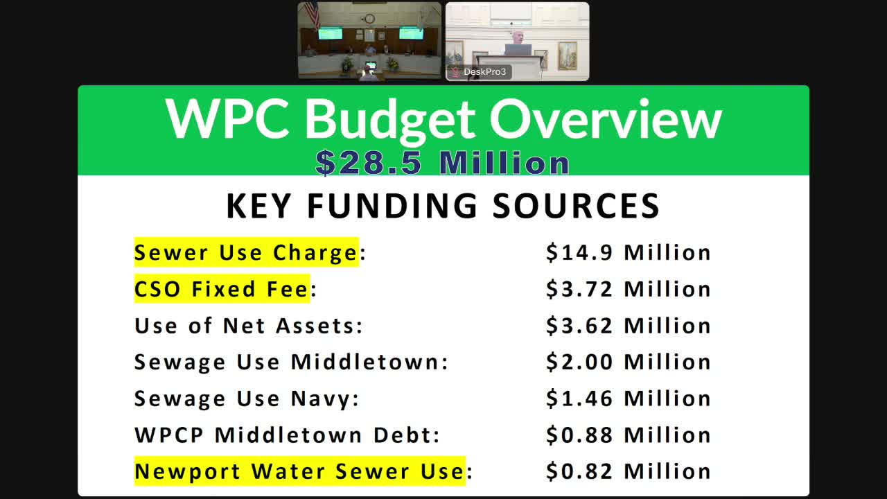 Budget overview highlights Newport Water sewer charge adjustments amid revenue challenges