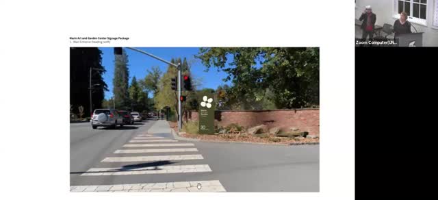 Marin Art and Garden Center redesign addresses signage and rose garden concerns