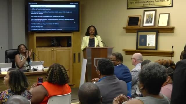 Richland School Board applauds WJ Kenan High basketball team's state championship win