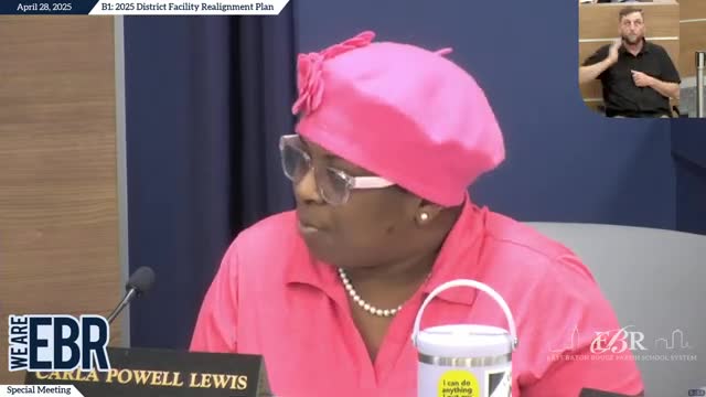 Baton Rouge school board discusses rezoning, school closures and community concerns