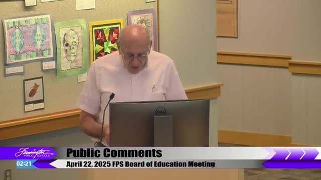 Educator raises concerns over numeracy curriculum and teaching approaches at meeting