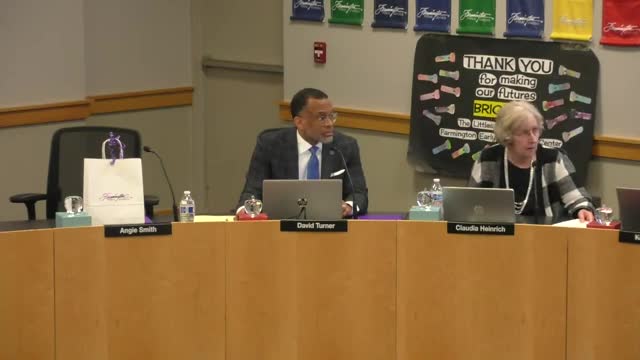 Farmington Public Schools Board Nominates Candidates for Key Position