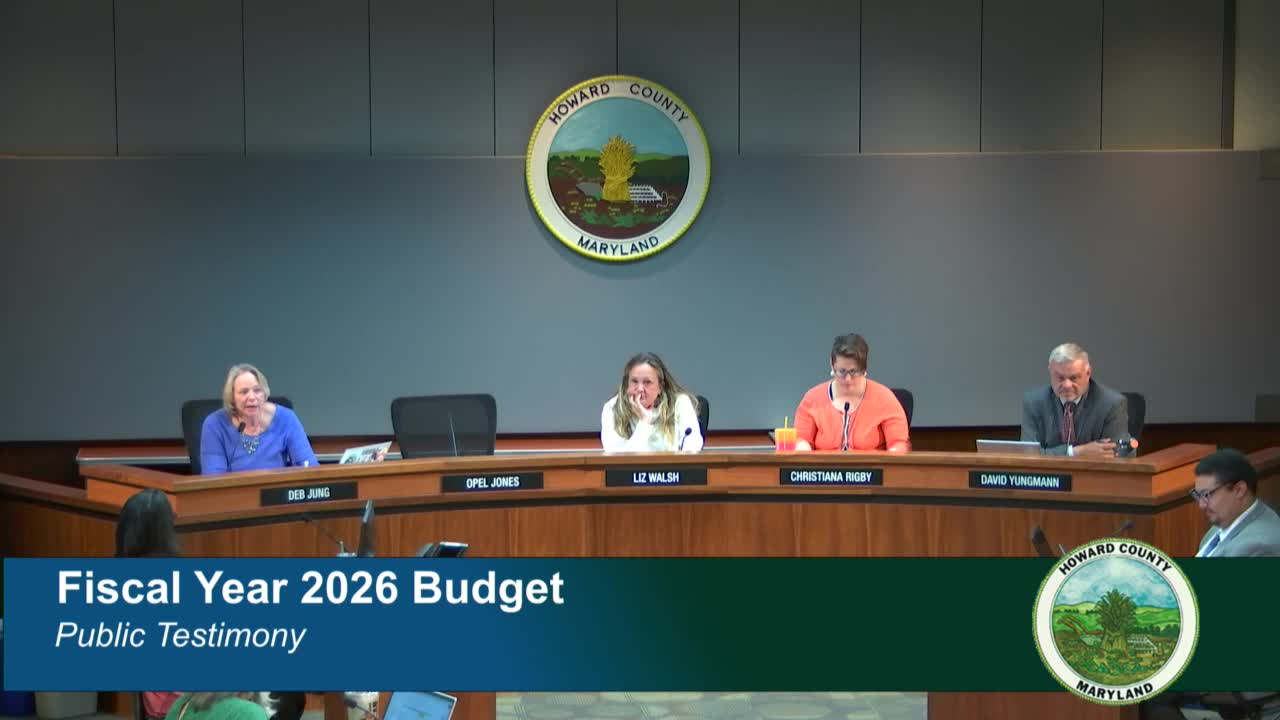 Howard County Council addresses $29M funding gap for public schools budget