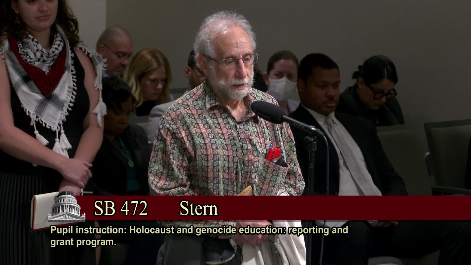 California committee discusses amendments to Holocaust and genocide education bill