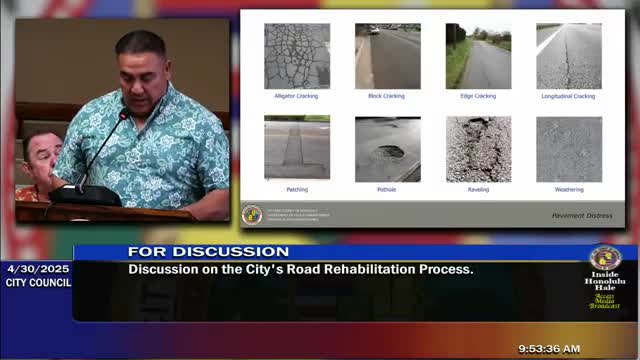 City Department implements mobile data collection for road condition assessment