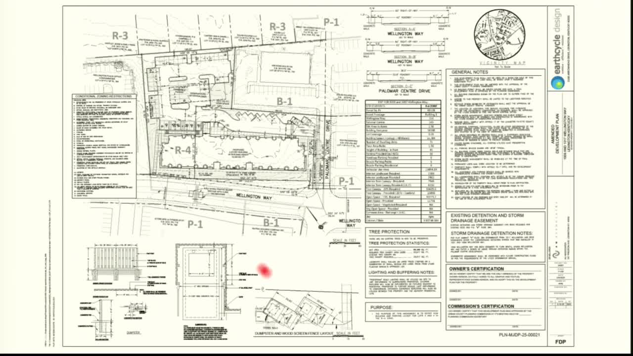 Committee approves revised plans for Palomar Center apartment and Grater's ice cream drive-through