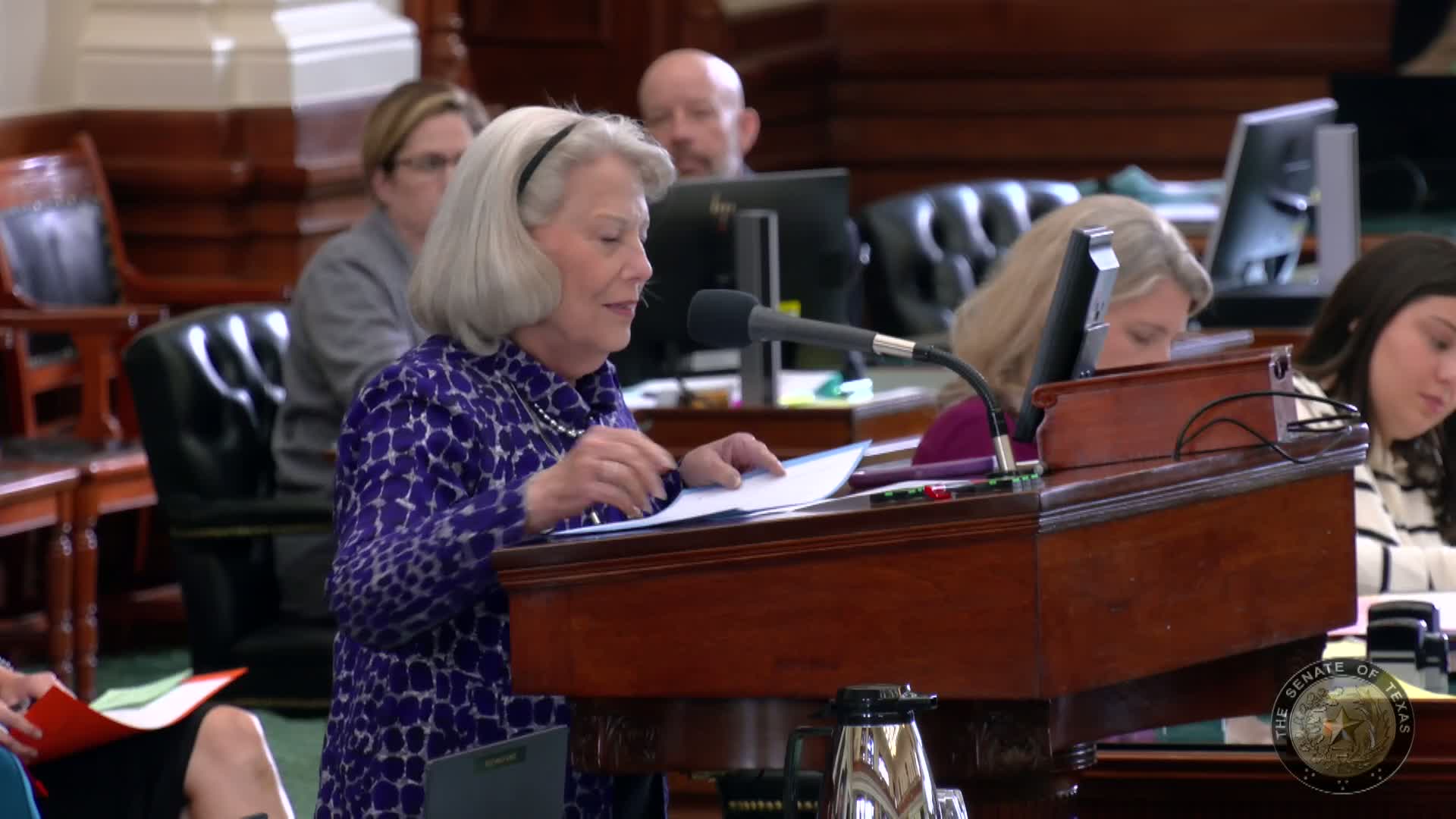 Texas Senate honors Texas A and M University System interns for legislative contributions