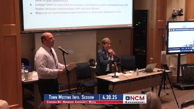 Norwood previews 10 articles for Special Town Meeting No. 2, including solar PILOT, veteran tax options and procurement rule changes