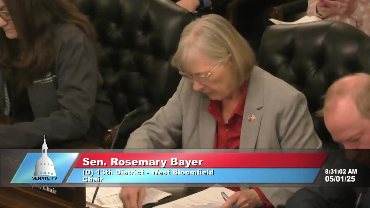 Senate subcommittee adopts S‑1 to SB 164, backs one‑time $40 million to meet federal childcare MOE