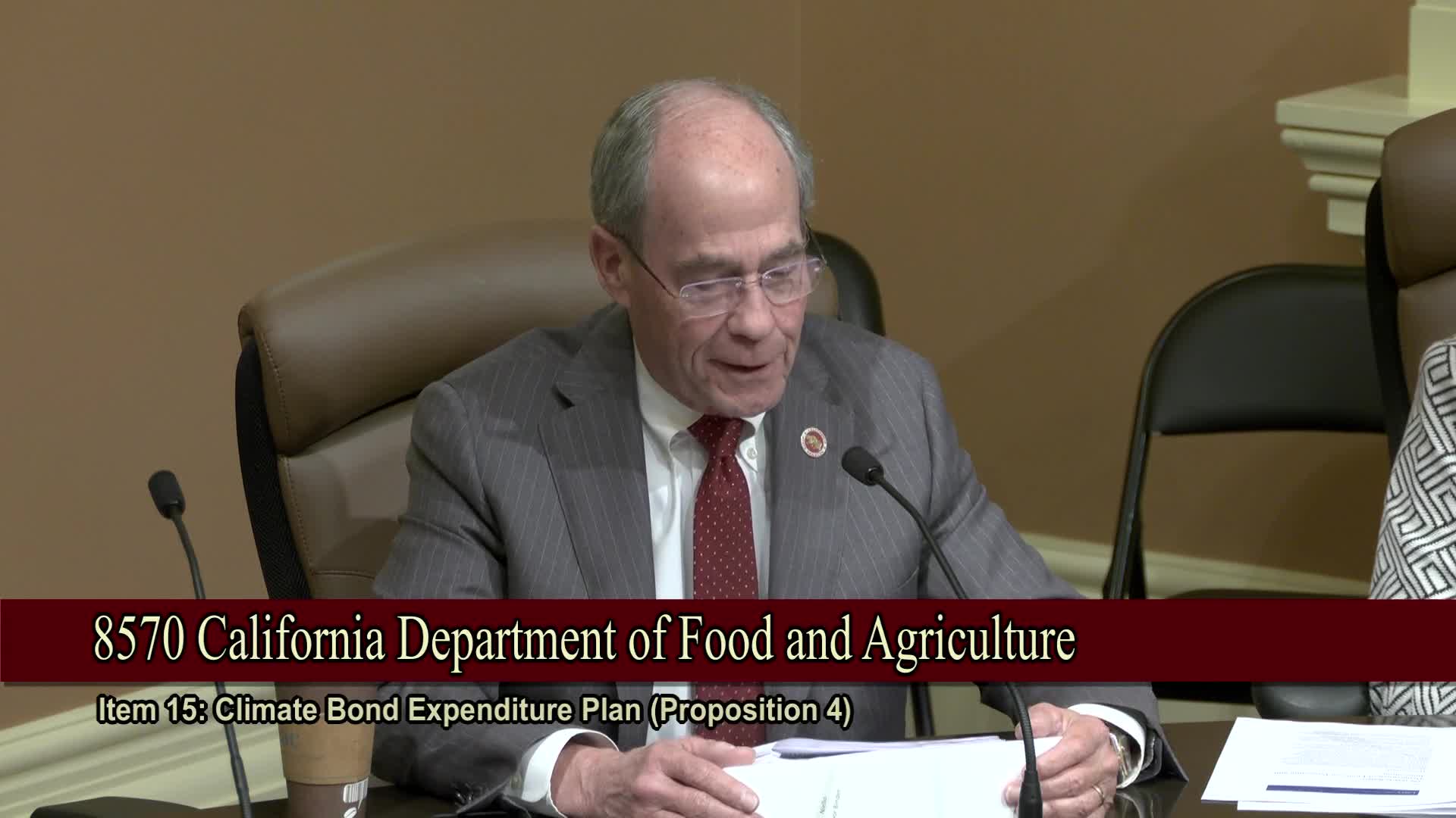 Senator Edgman criticizes California's climate bond and greenhouse gas reduction efforts