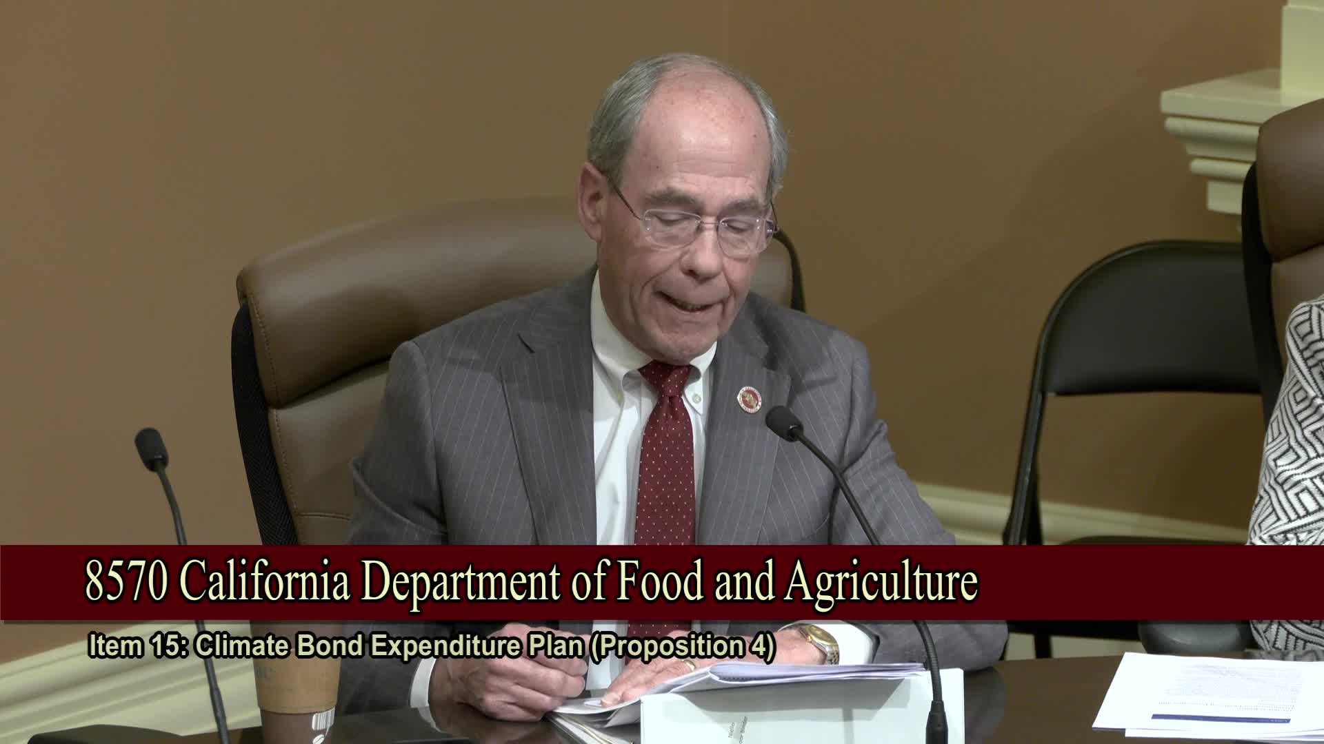 California lawmakers review climate smart agriculture funding priorities