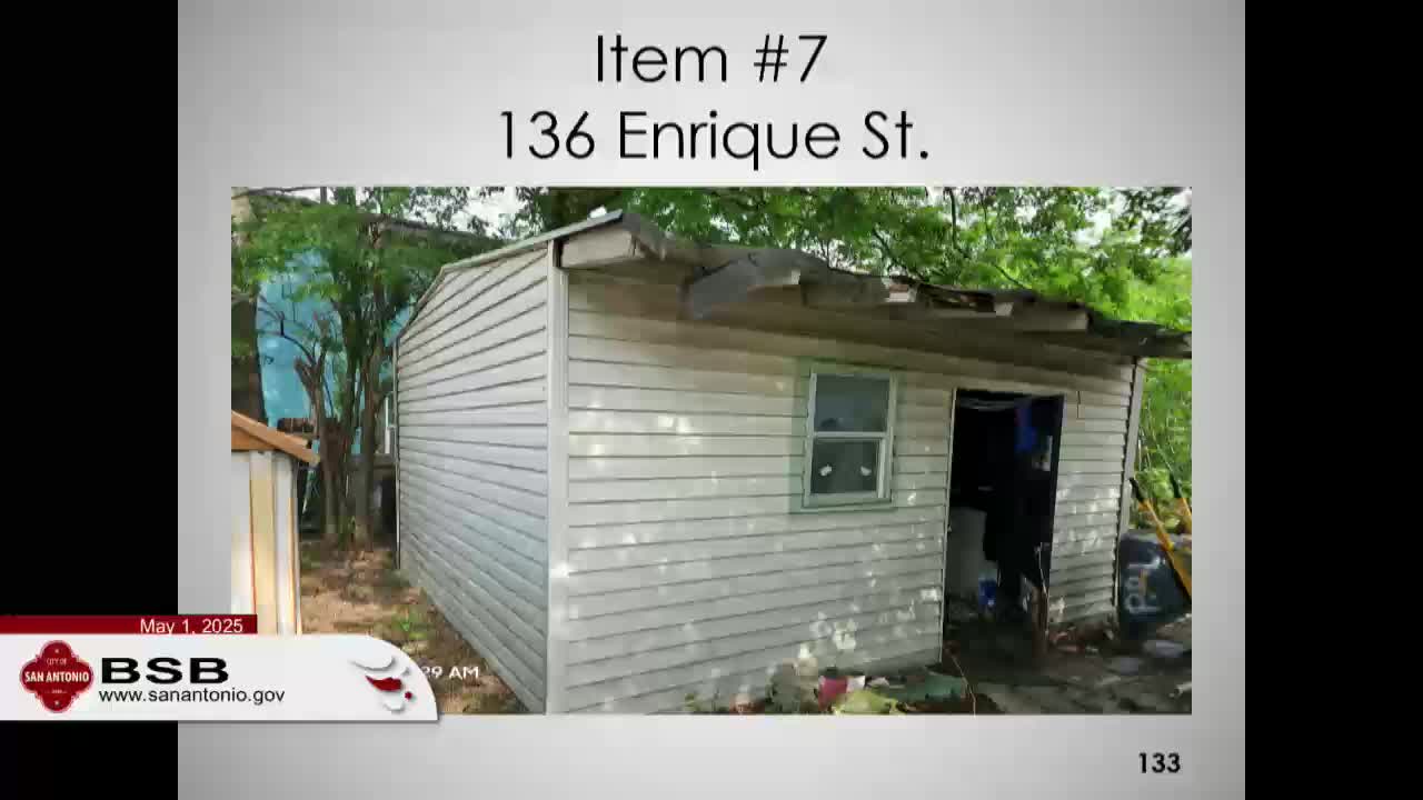 City issues demolition order for 136 Enrique's unsafe structures and living conditions