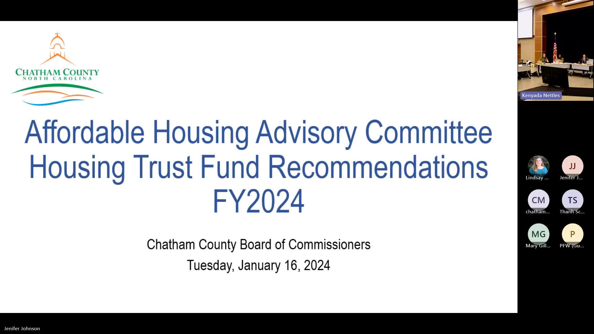 Chatham County approves $300,000 in Affordable Housing Trust Fund awards for preservation and new units