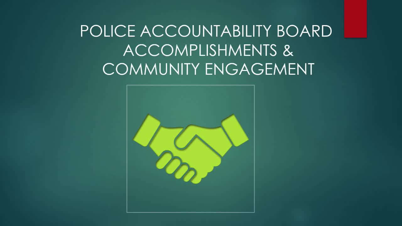 Prince George's County Police Accountability Board reports successful community engagement initiatives