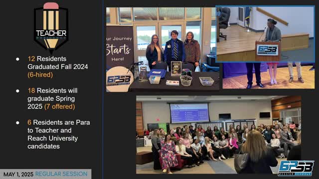Bossier Parish Schools Celebrate Teacher Graduates and Award STEM Scholarships