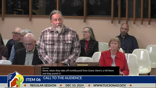 Tucson Homeowners Urge City Council to Address Casita Village Flood Risks