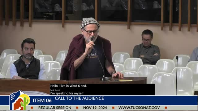 Community members urge Tucson council to address rising drive-thru restaurants and housing issues