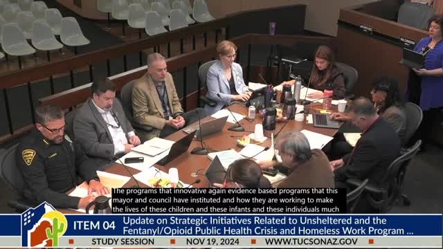Tucson leaders discuss collaborative efforts to address homelessness and fentanyl crisis