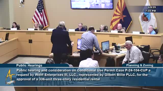 Wolf Company seeks conditional permit for multifamily development in Apache Junction