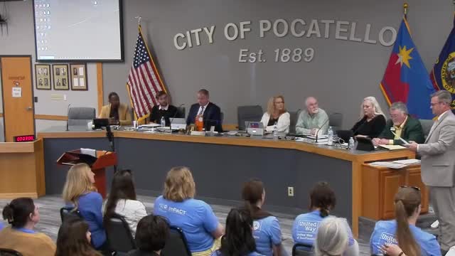 Mayor Blad proclaims May as Historic Preservation Month in Pocatello