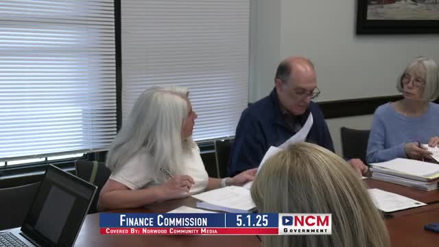 Norwood finance commission backs $3.7 million borrowing for water-tank replacement