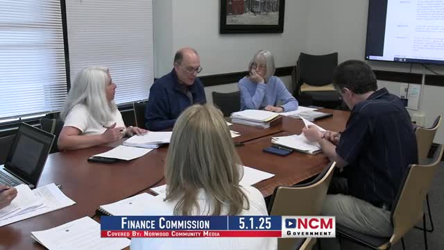 Norwood Finance Commission recommends full special-ed stabilization funding, backs Tangent pilot and HERO Act articles