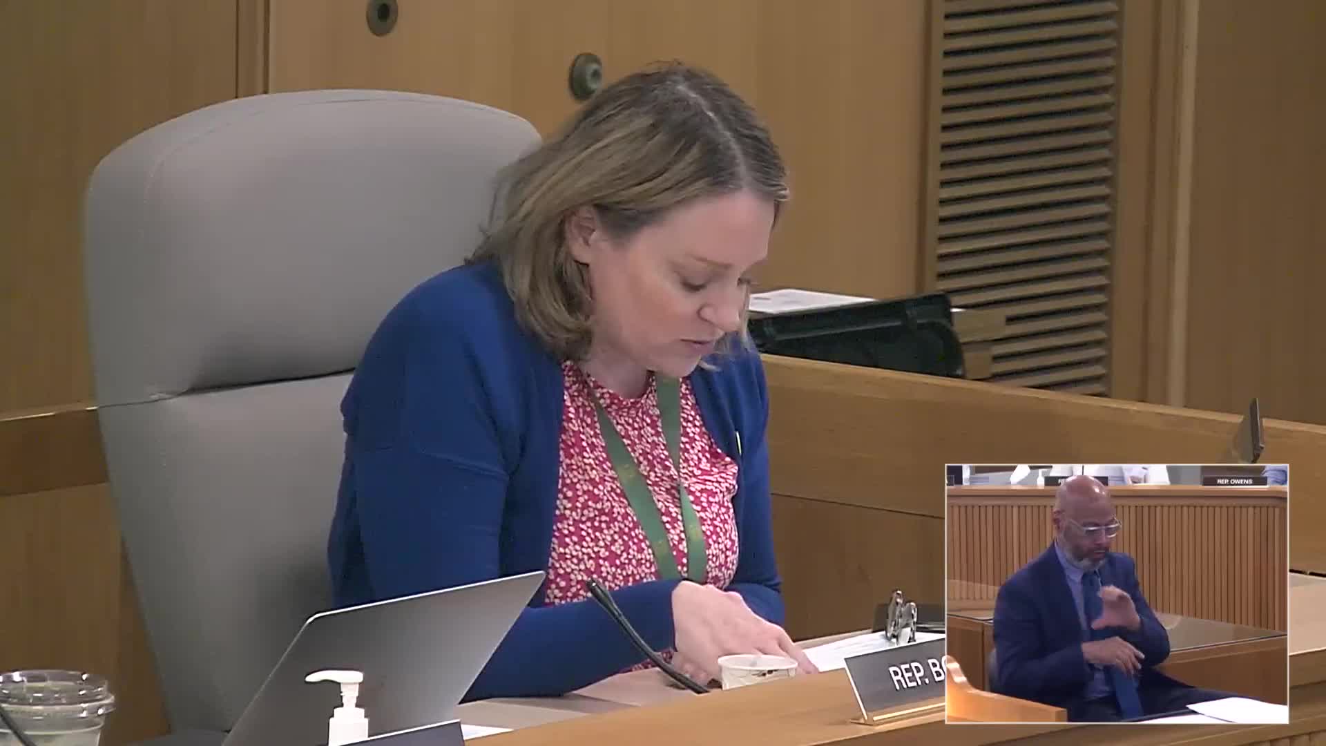 Senator Bridal highlights concerning emissions report delays in Natural Resource Subcommittee meeting