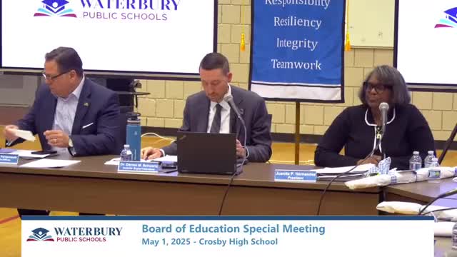 Waterbury Board of Education endorses Darren Schwartz as new district leader