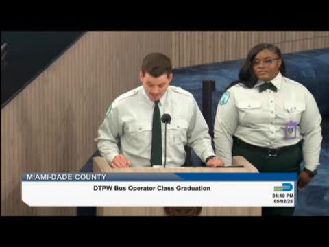 Miami Dade graduates celebrate leadership lessons from instructors in transportation program