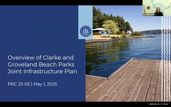 Mercer Island Council initiates infrastructure plan for Clark and Groveland Beach Parks