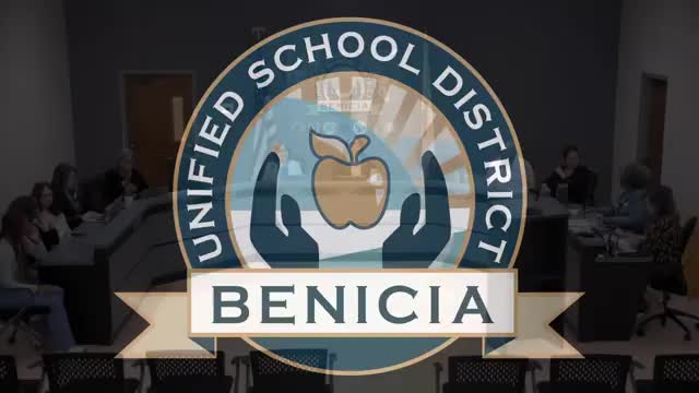 Benicia Unified Board approves expulsion of student 25-034 in closed session