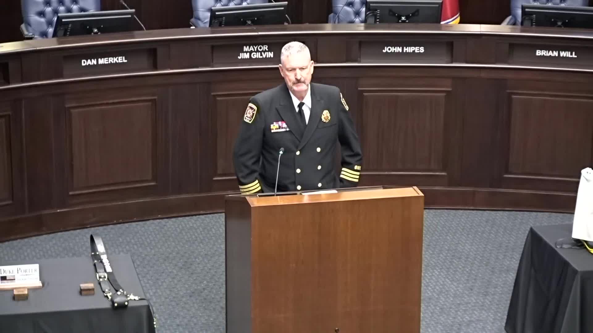 Alpharetta Promotes Eric Hatton to Training Lieutenant Amid Celebratory Remarks