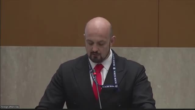 Deputy Secretary Chris Forlando returns home for Foreign Service Day celebration