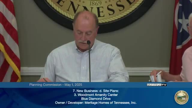 Meritage Homes gains approval for Woodmont amenity center construction plans
