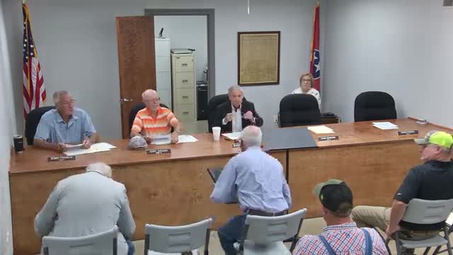 Property owner tells Wilson County Road Commission stormwater is backing onto his land; commission to revisit next month