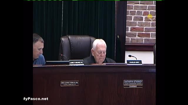 Pasco Planning Commission moves three rezoning and land-use items to consent agenda; staff recommended approval