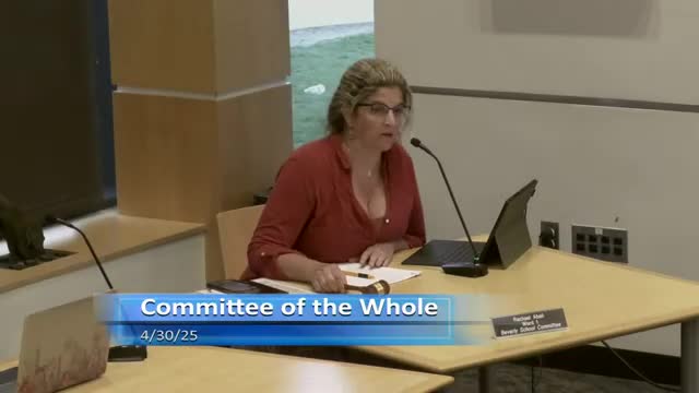 Superintendent presents $85 million FY26 draft budget; School Committee votes 7-0 to publish for public hearing