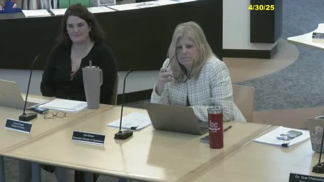 Athletic director reports low swim participation, coaches stipend revisions and co‑op arrangements