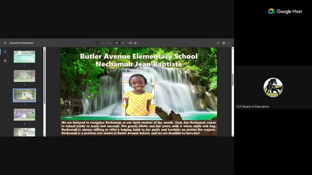 Butler Avenue and Clinton High celebrate April students of the month