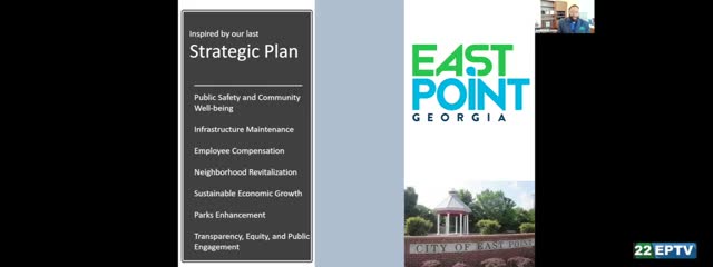 East Point proposes FY2026 spending plan with $67 million in capital projects, public‑safety drone program