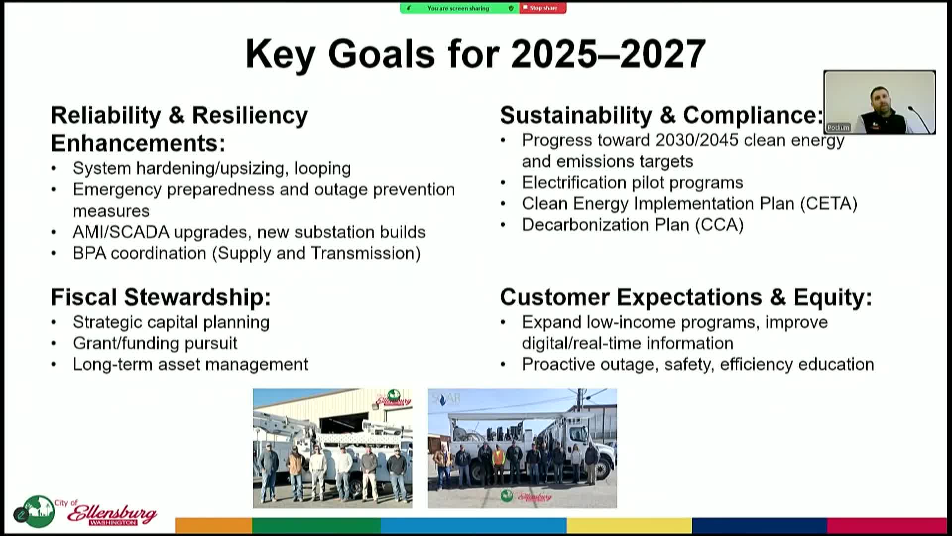 Finance Department Details Plans for Utility System Overhaul and Policy Improvements